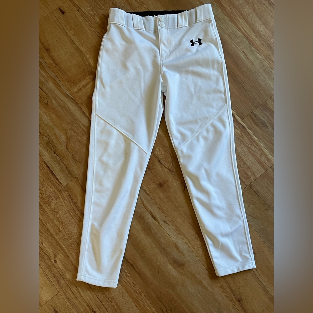Under Armour White Sports Pants